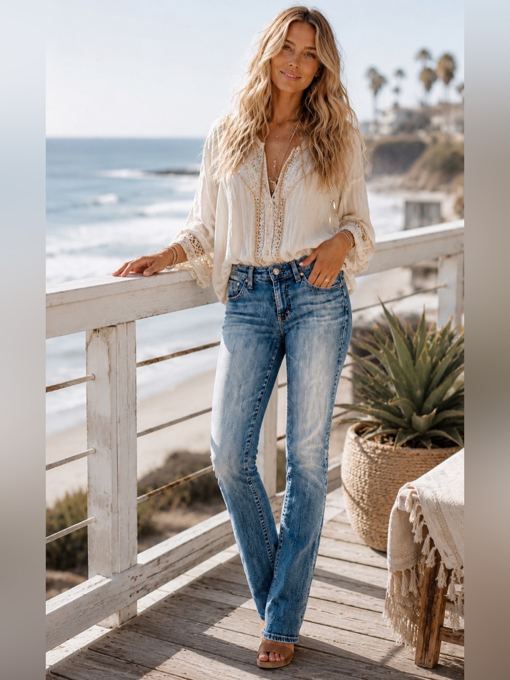 AG Adriano Goldschmied "The Stilt" Cigarette Leg Jeans in Blue